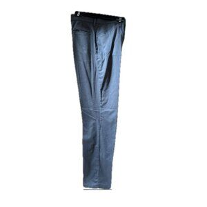 Lee Relaxed Straight Leg Grey Trousers 8 Long
